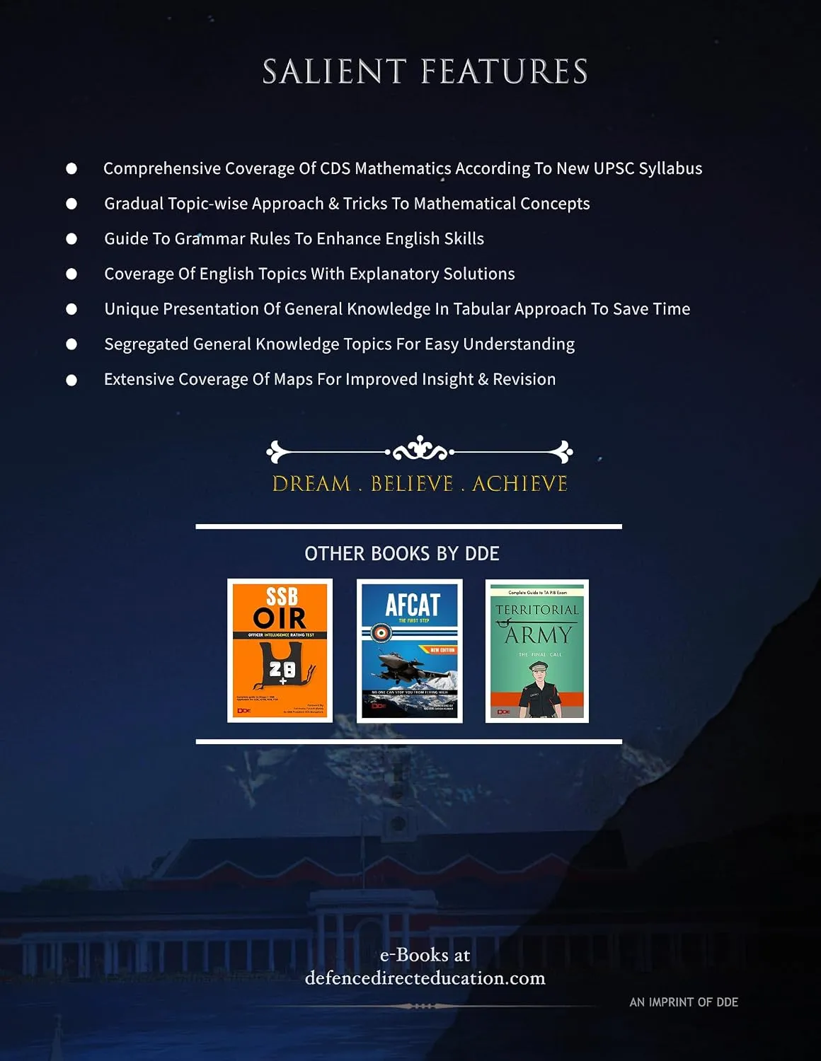 Mission CDS Book : Path To Success | Combined Defence Services Entrance Examination for IMA, INA & AFA | New Edition 2026 (Paperback) | Released: 17 Nov 2025 — view 2