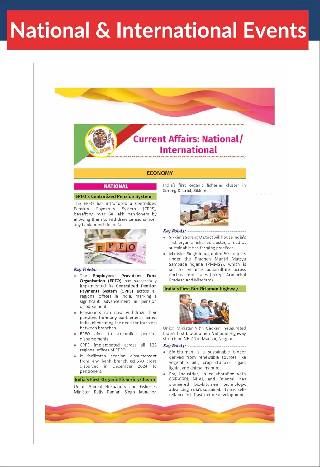 Disha The Yearly Current Affairs 2026 for Competitive Exams - 11th Edition | Previous Year & Practice Questions | UPSC, State PSC, CUET, SSC, Bank PO/ Clerk, BBA, MBA, RRB, NDA, CDS, CAPF, CRPF (Paperback) | Released: 2026-01-13 — BOOK, view 8